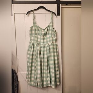 Laura Byrnes L plaid dress (Pug/pinup girl clothing)
